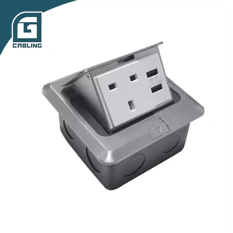 Floor Socket Box - Gcabling