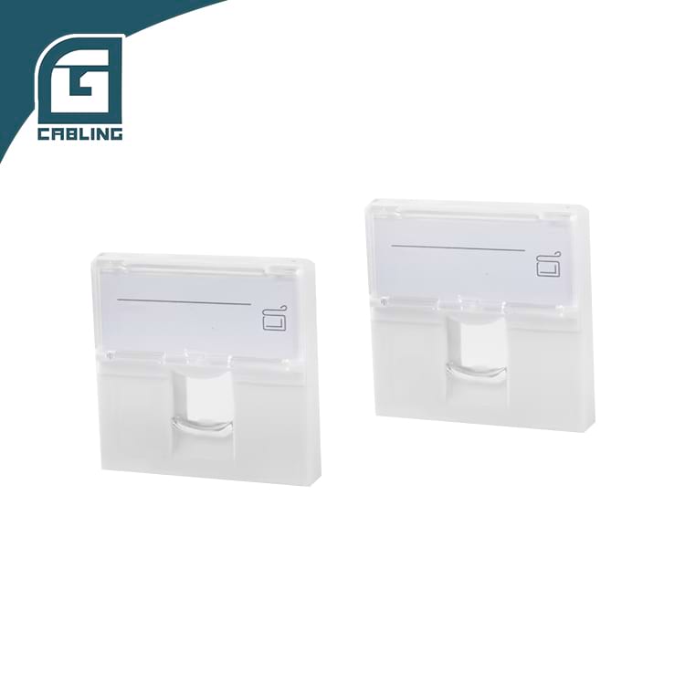 France type 1-gang face plate Network Bottom Box