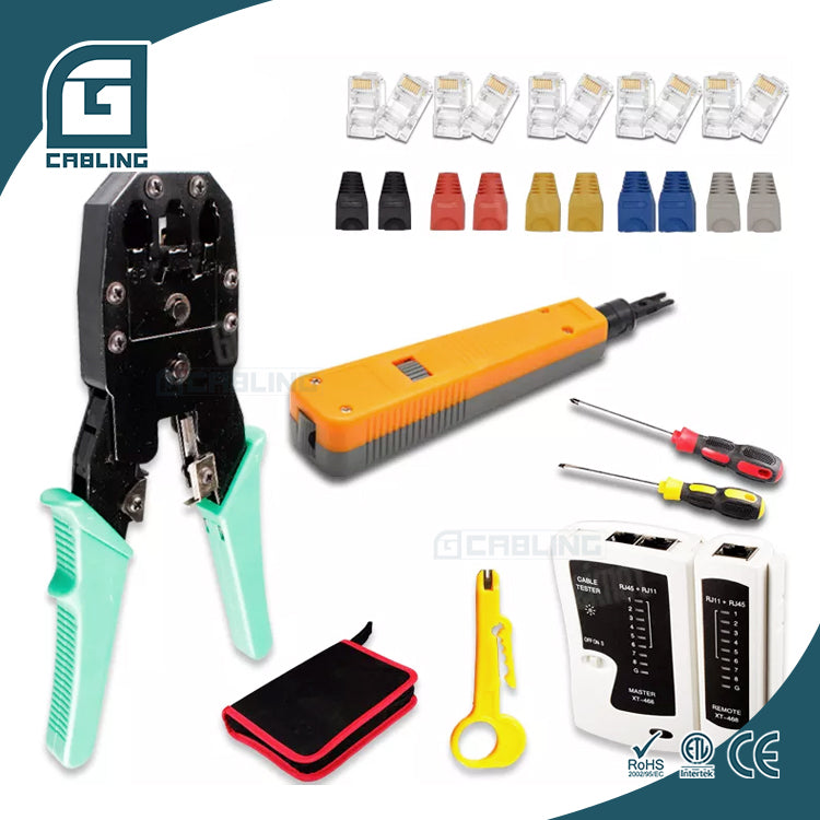 Network cable installation tool kit
Network tool kit with tester