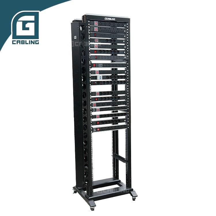 Gcabling 4 post server rack 33U 42U 19inch SPCC Disassembled Open Frame Rack - Gcabling