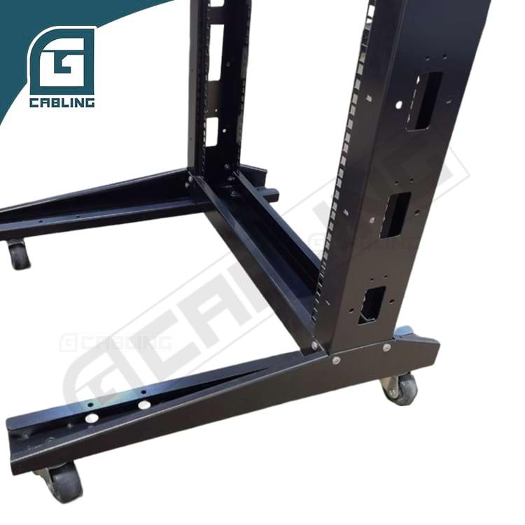 Gcabling 19 inch server rack shelves 33U 42U 600mm Width 2 Pole - Gcabling