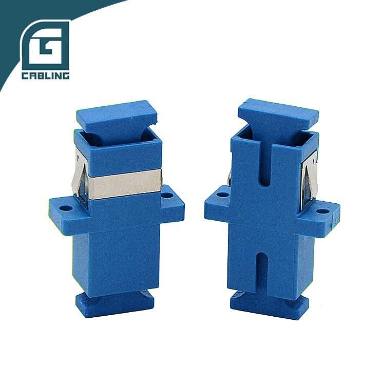 Gcabling SC Singlemode APC Fiber Adapter Duplex UPC Optical Adaptor Coupler - Gcabling