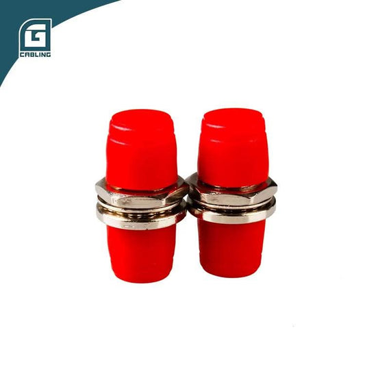 Gcabling FC/UPC Fiber Adaptor Simplex Metal SM 9/125um Optical Fibre Adapter - Gcabling