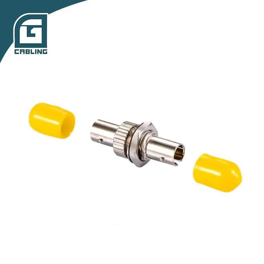 Gcabling ST to ST Fiber Optic Adapter ST to ST OS2 UPC Simplex Coupler - Gcabling