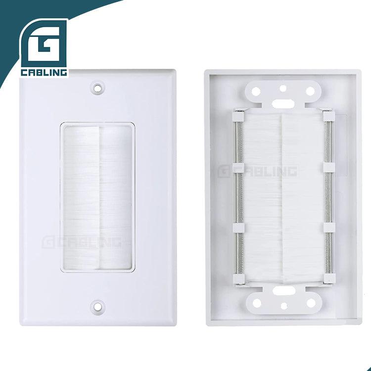 Gcabling Accessory for USA face plate with brush dimension 83mm - Gcabling