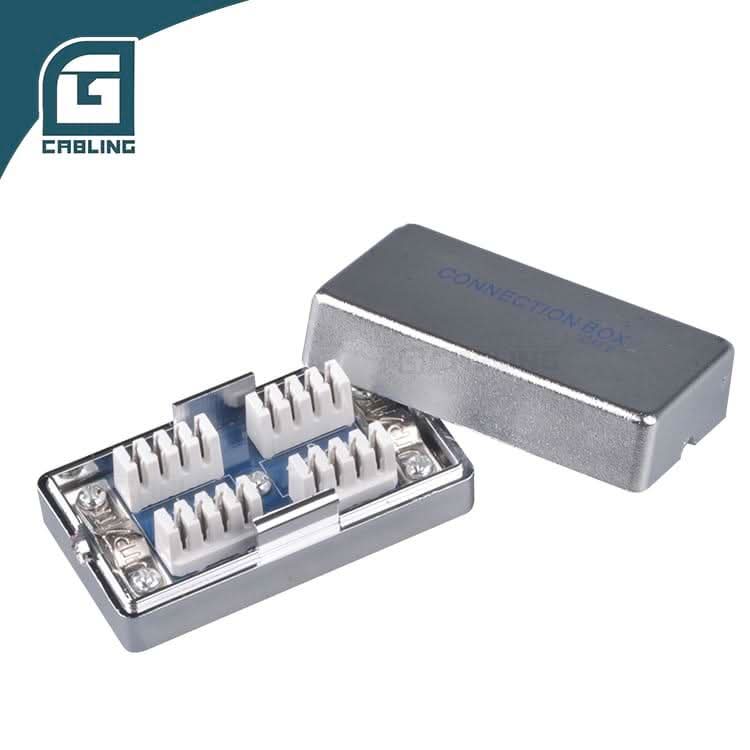 Gcabling network connection box with Cat5E FTP Surface Mount Box - Gcabling