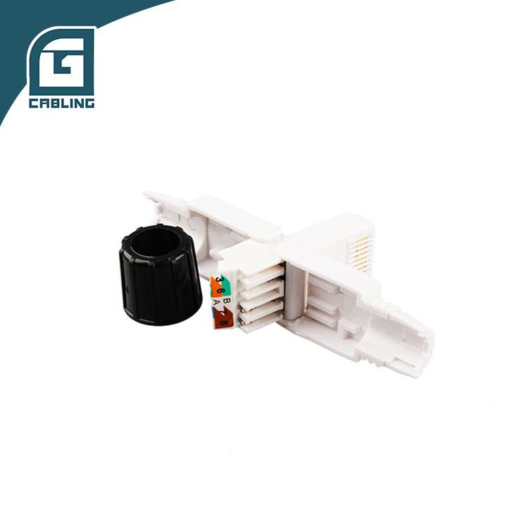 Gcabling CAT 6A toolless rj45 connectors Cat6A 8P8C Network Modular Plug - Gcabling