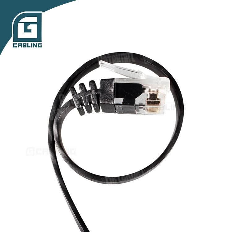 Unhielded Lan Flat Patch Cord