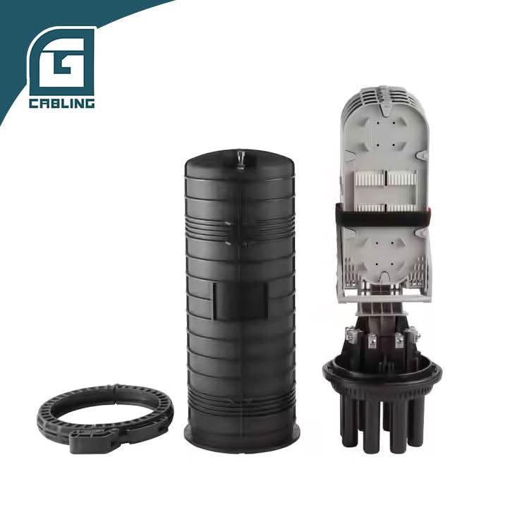 Gcabling 96 Core fiber optic splice closure Dome IP68 Vertical fiber closure - Gcabling