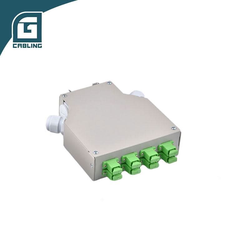 Gcabling 6 Port Fiber Optical Terminal din rail fiber patch panel for SC Duplex - Gcabling
