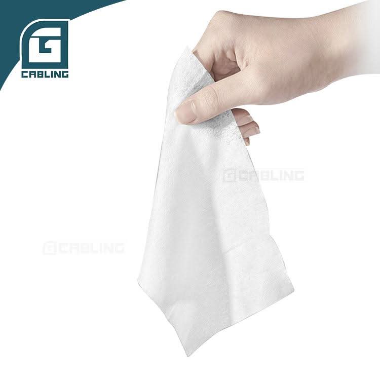 Gcabling fibre optic cleaning paper Dust-free Size 11*21cm 280 draws/green box - Gcabling