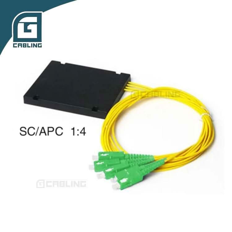 Gcabling plc splitter abs box 1/4 SC APC Metal LGX PLC Splitter - Gcabling