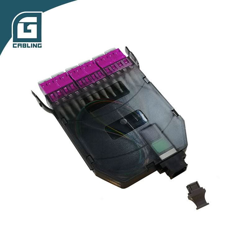 Gcabling 12 Core mpo to lc patch panel odf patch panel mpo fiber patch panel - Gcabling