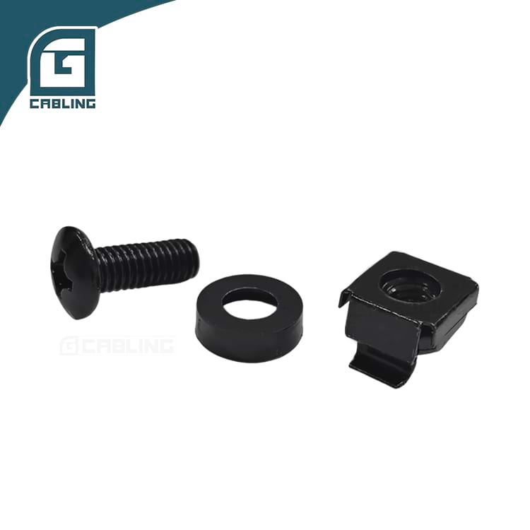 Nickel plated nut & screw