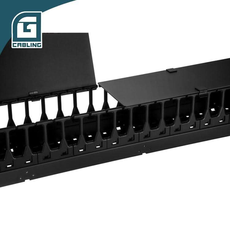 Gcabling 45U Vertical Cable Management Double-side Plastic wire organizer - Gcabling