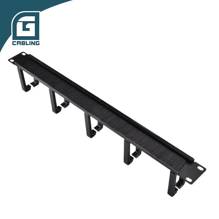 Gcabling 1U 5 Metal Rings 19″ server rack cable management - Gcabling