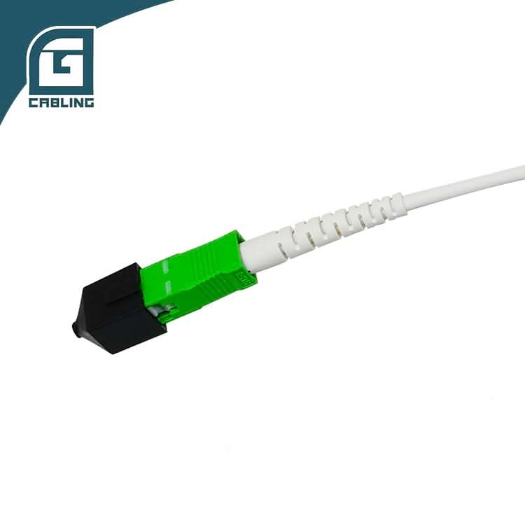 SC APC Singlemode Fiber Patch Cord