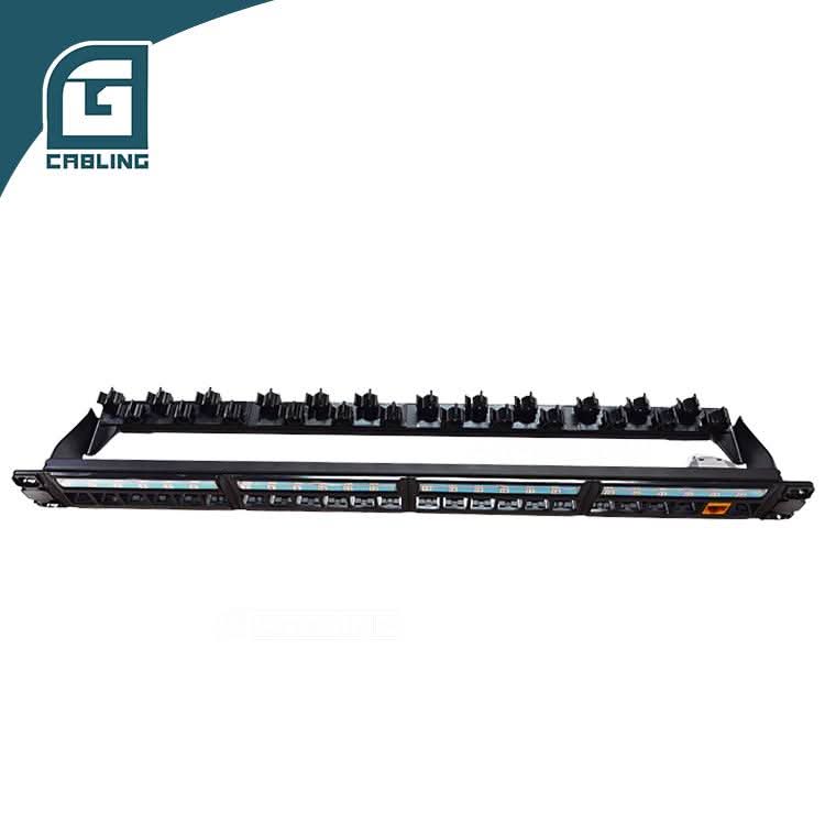 Gcabling 1U 24 Port Blank patch panel rj45 19inch UTP Keystone Patch Panel - Gcabling