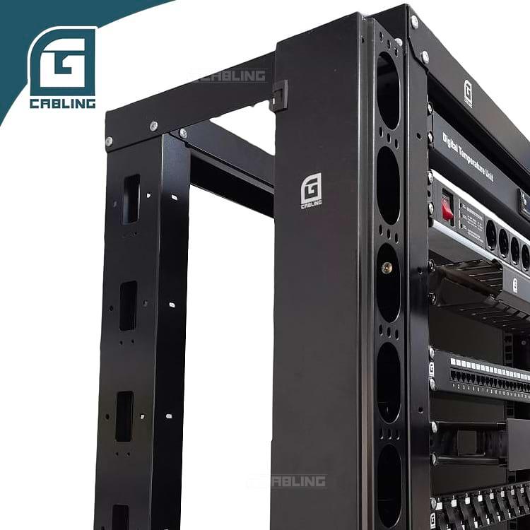 Gcabling 4 post server rack 33U 42U 19inch SPCC Disassembled Open Frame Rack - Gcabling