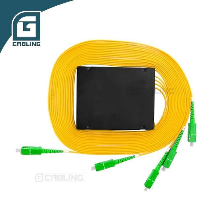 Gcabling plc splitter abs box 1/4 SC APC Metal LGX PLC Splitter - Gcabling