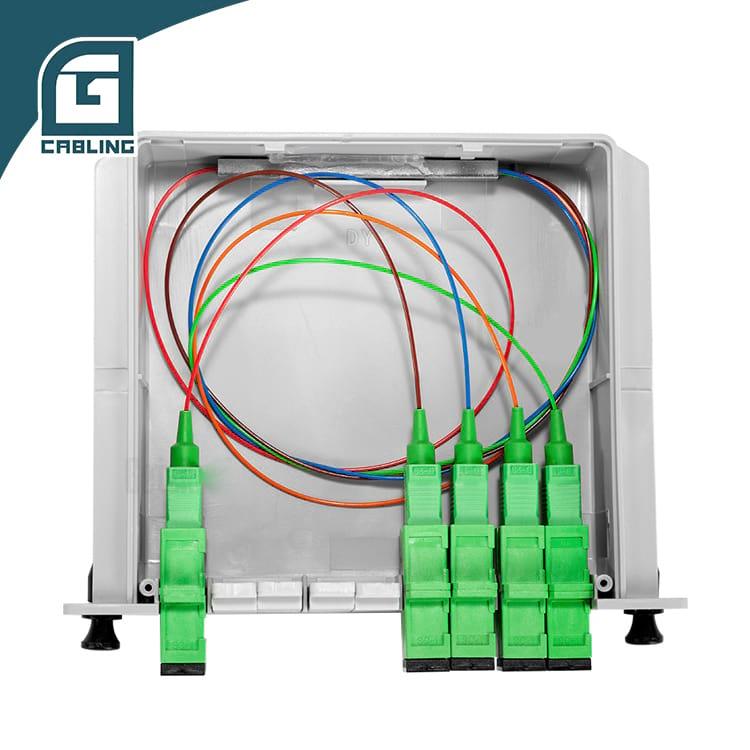 Gcabling lgx plc splitter plc splitter 1x4 loss Insertion ≤7.4dB - Gcabling