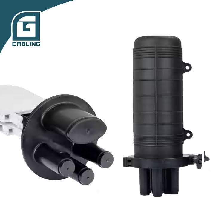 Gcabling Vertical 48 Core Heat Shrink IP68 fiber optic dome closure - Gcabling