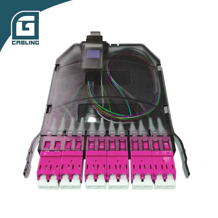 Gcabling 12 Core mpo to lc patch panel odf patch panel mpo fiber patch panel - Gcabling