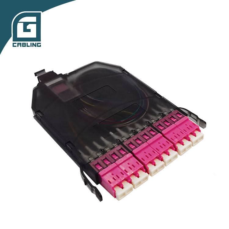 Gcabling 12 Core mpo to lc patch panel odf patch panel mpo fiber patch panel - Gcabling