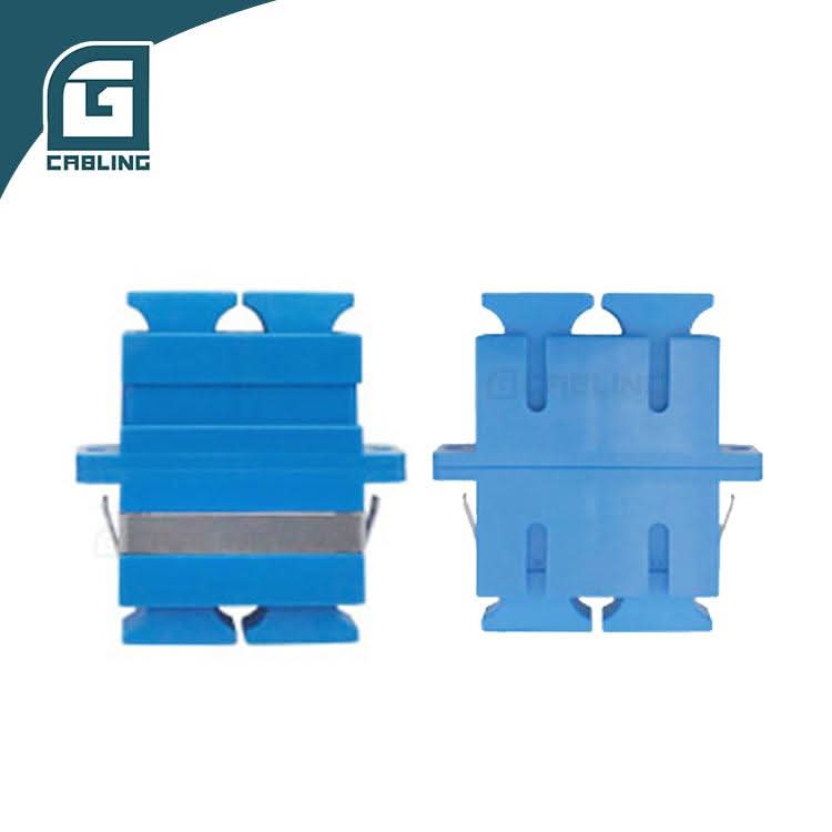 Gcabling SC Singlemode APC Fiber Adapter Duplex UPC Optical Adaptor Coupler - Gcabling