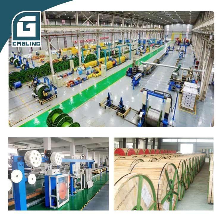 Gcabling the maximum pulling force of fiber optic cable is 1.5kn 48fiber adss per kilometer - Gcabling