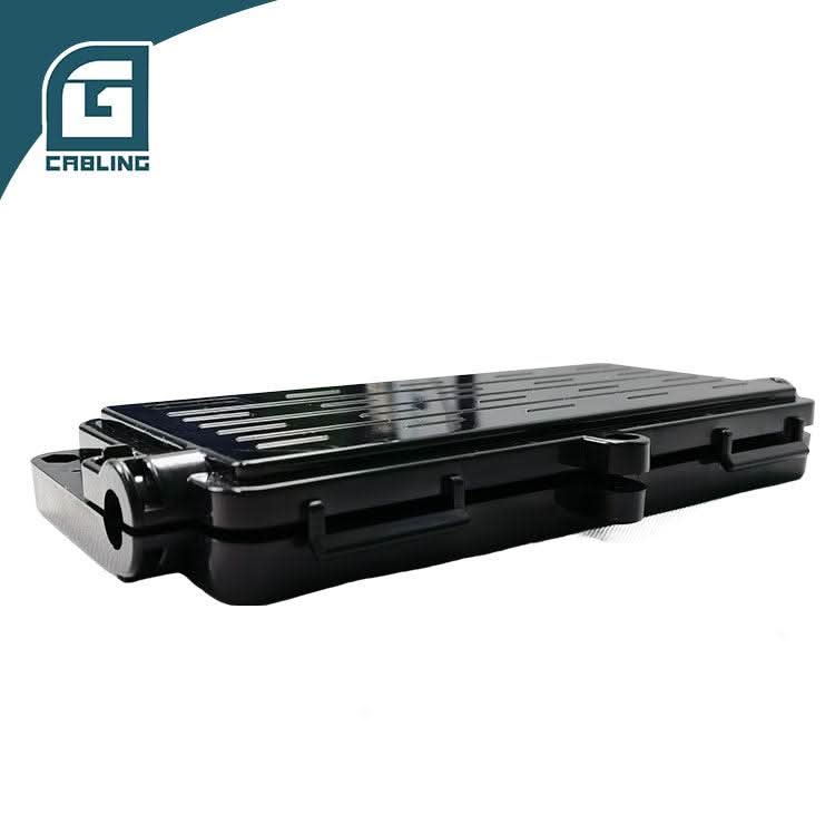 Gcabling Max Capacity 12 core 1-in 1-out ABS fiber joint closure box - Gcabling
