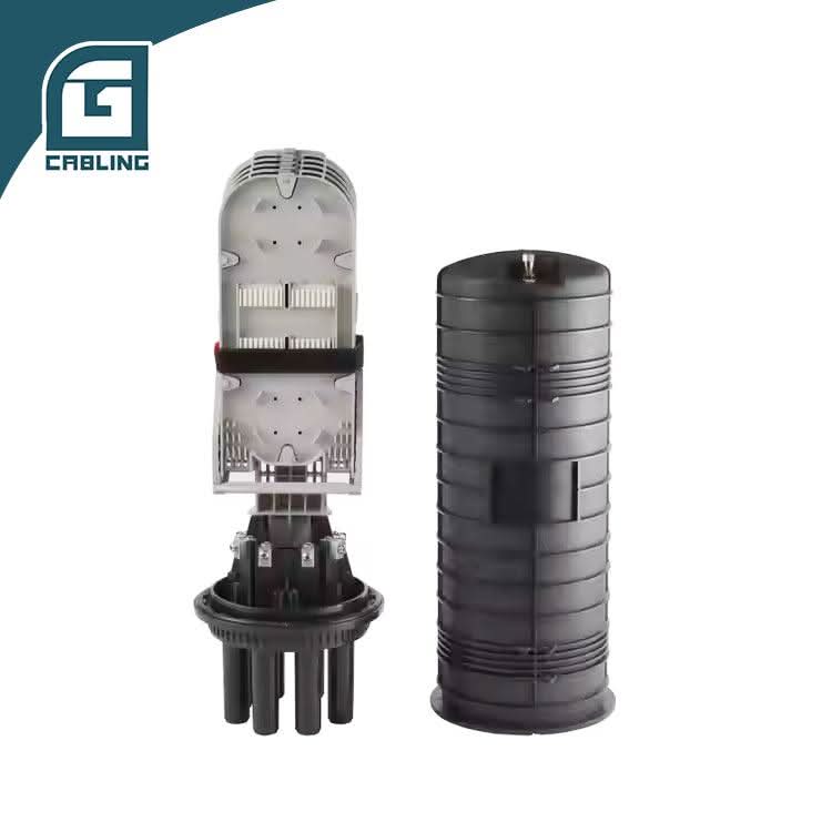 Gcabling 96 Core fiber optic splice closure Dome IP68 Vertical fiber closure - Gcabling