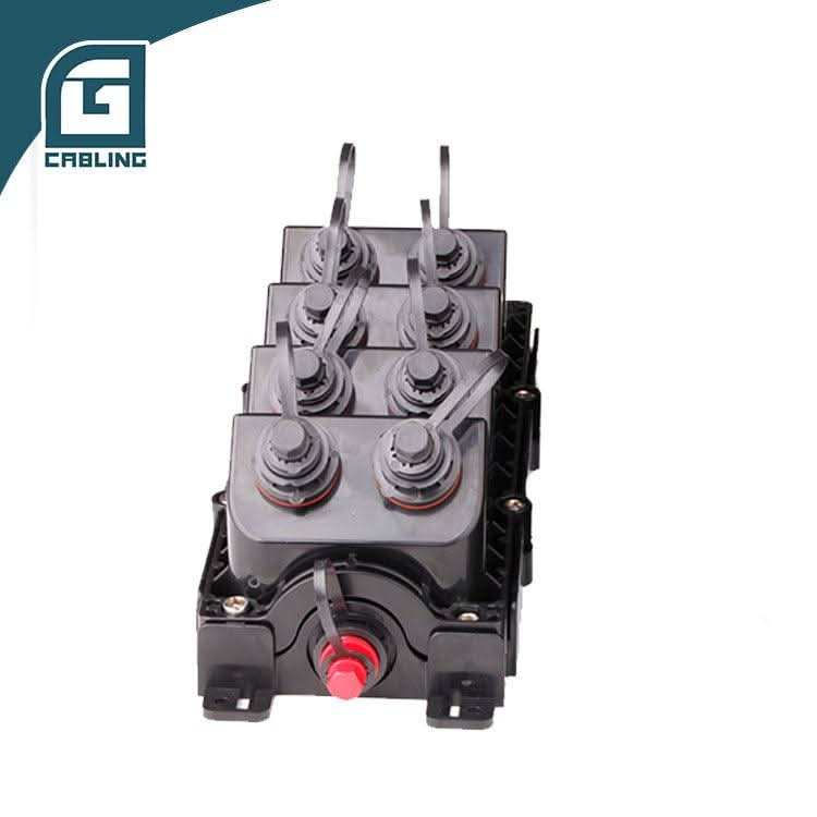 Gcabling Corning Type Adaptors 8 Core box fibres IP68 caja nap 1x8 - Gcabling