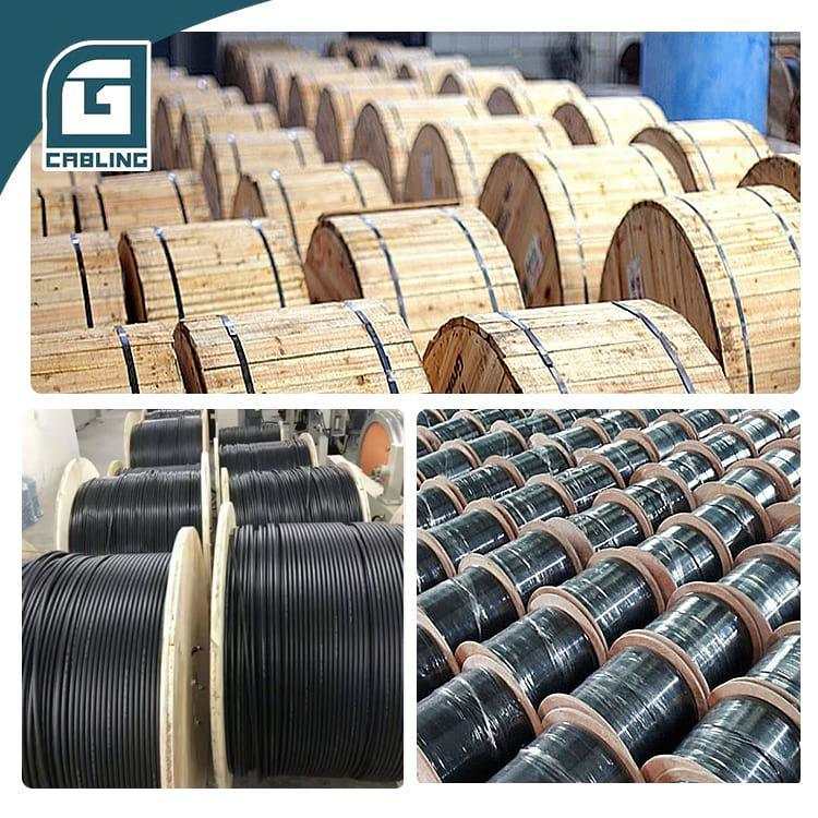 Gcabling the maximum pulling force of fiber optic cable is 1.5kn 48fiber adss per kilometer - Gcabling