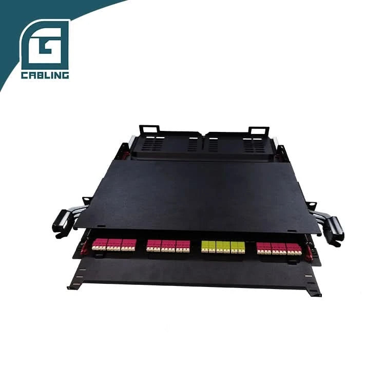 1U 19inch MPO 144 Core Rack Mount ODF for LC