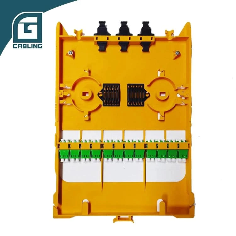 24 port fiber panel LC OM4 Fiber Cassette for MPO ODF