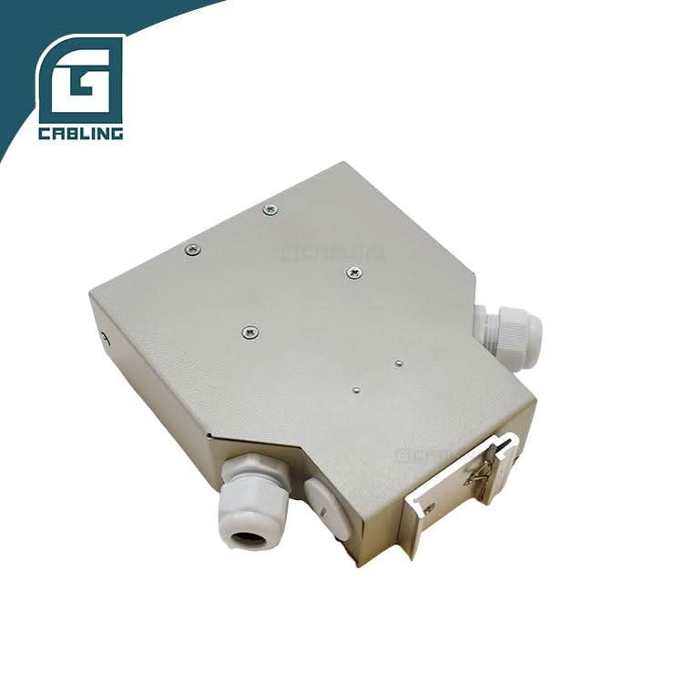 Gcabling fiber patch panel 8 port for SC Simplex Fiber Box DIN Type - Gcabling