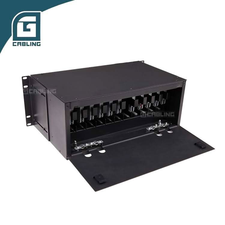 Gcabling 4u fiber patch panel 19inch 144 Core for SC Simplex Rack ODF - Gcabling