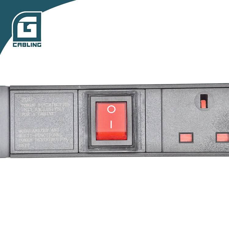 Gcabling data center power distribution unit 19 rack mount power distribution unit - Gcabling