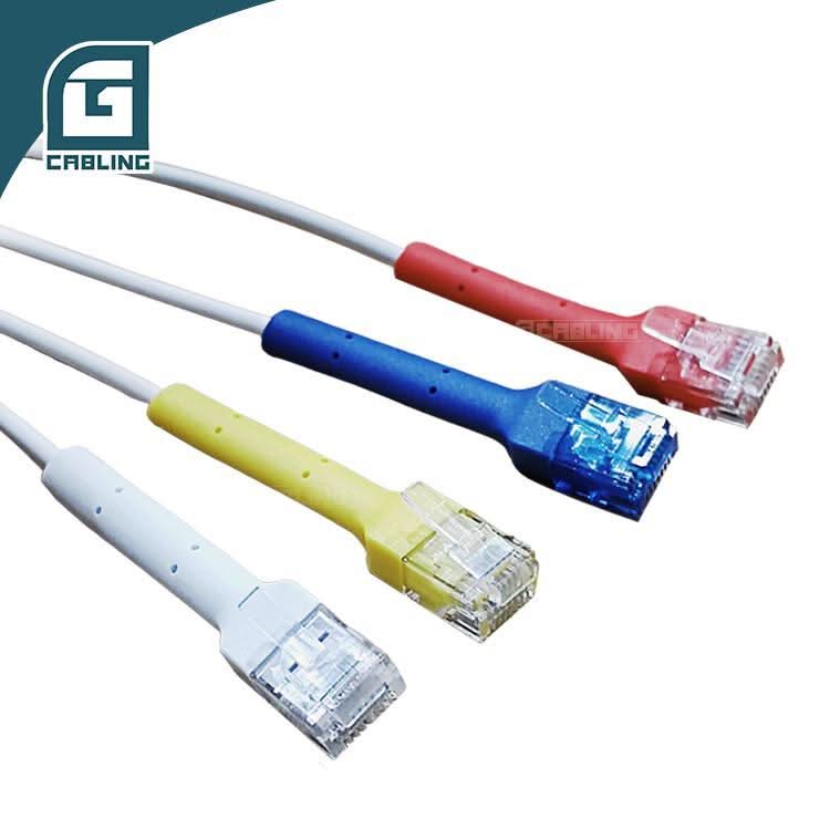 Gcabling patch cord CAT 6 patch cord utp Cat lszh with Elastic Boot 32 AWG Pure Copper - Gcabling