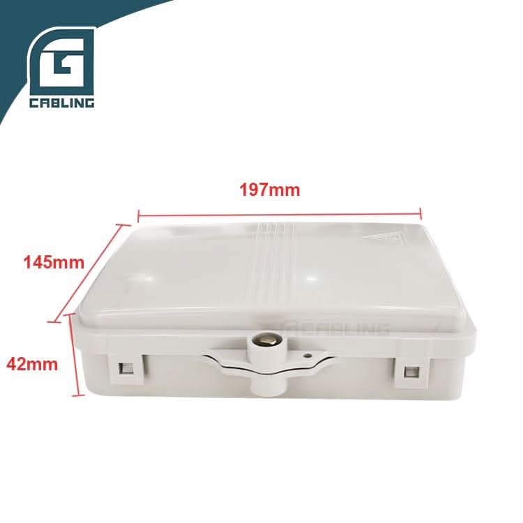 Gcabling 6 Core IP55 fiber optic box ABS 1 in 6 out cajas nap - Gcabling