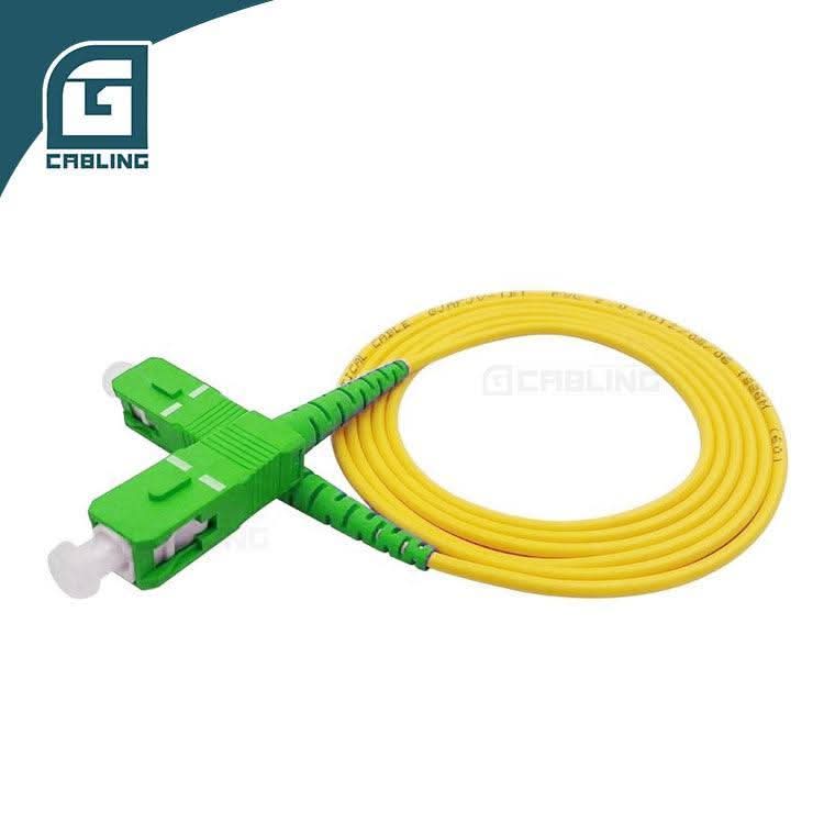 Gcabling SC/APC-SC/APC SM Simplex single mode fiber optic patch cord - Gcabling