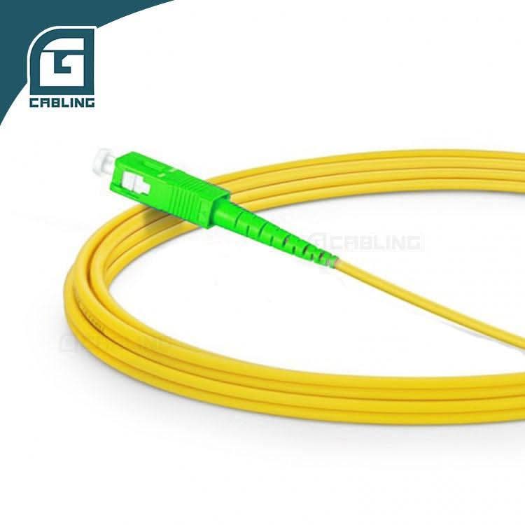 Gcabling SC/APC-SC/APC SM Simplex single mode fiber optic patch cord - Gcabling