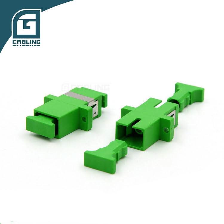 Gcabling SC Singlemode APC Fiber Adapter Duplex UPC Optical Adaptor Coupler - Gcabling