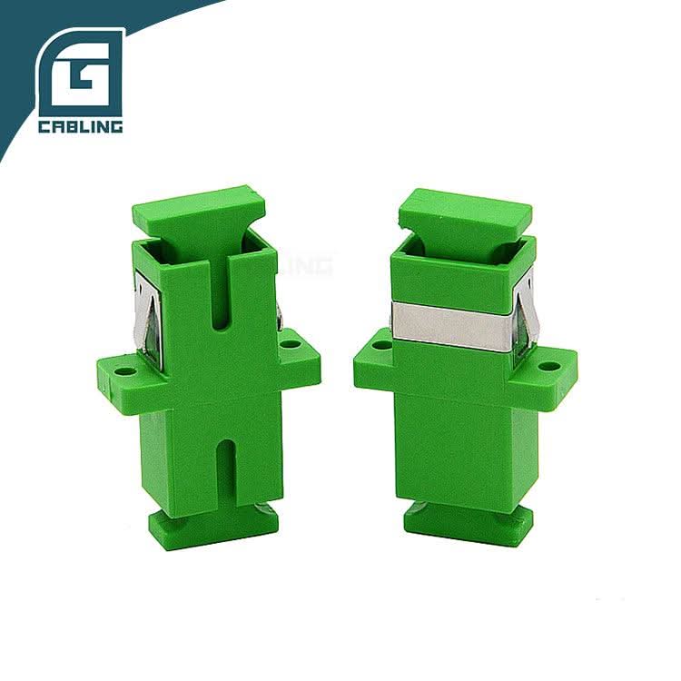 Gcabling SC Singlemode APC Fiber Adapter Duplex UPC Optical Adaptor Coupler - Gcabling