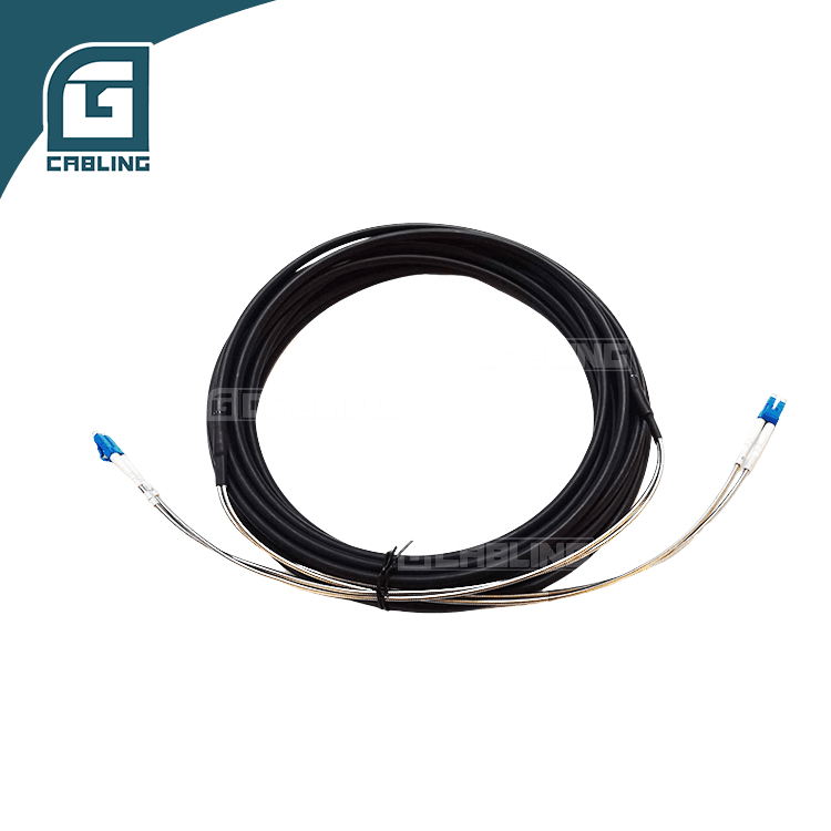 Gcabling lc to lc fiber patch cord armored fiber optic patch cord armoured fiber patch cord - Gcabling