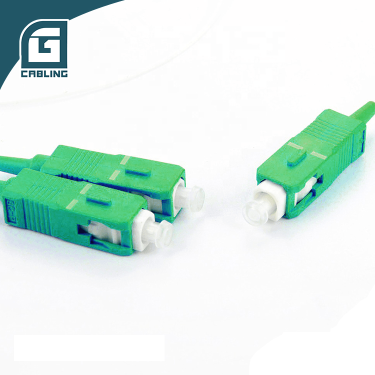 Gcabling 1x2 plc fiber splitter SC APC G657A1 mini plc splitter - Gcabling