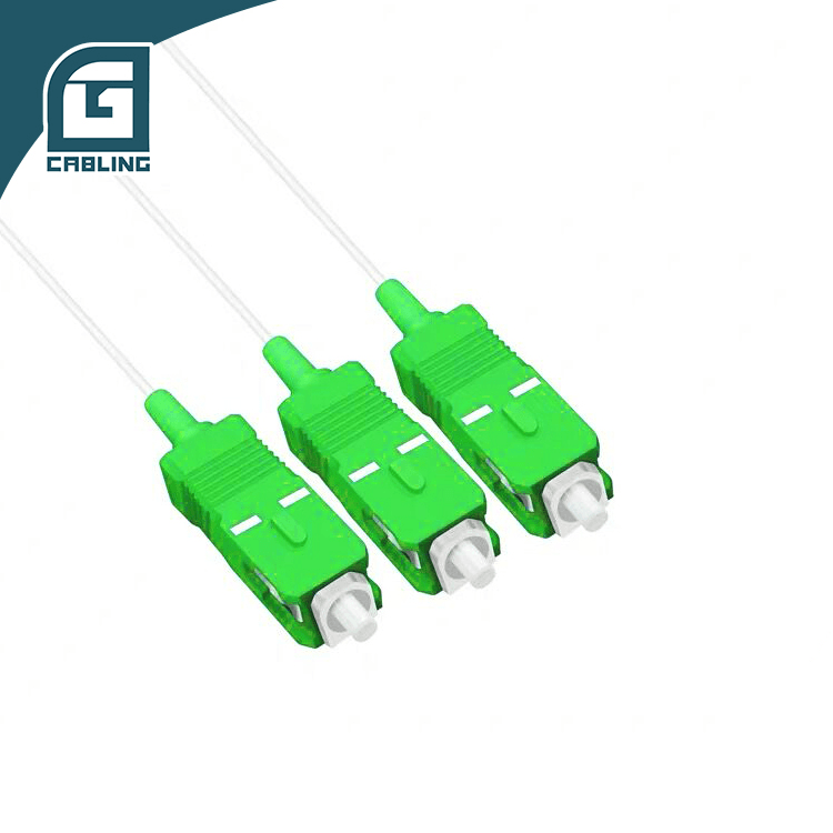 Gcabling 1x2 plc fiber splitter SC APC G657A1 mini plc splitter - Gcabling