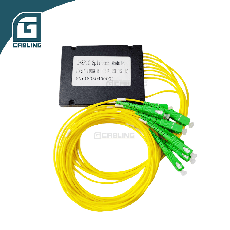 Gcabling 1×8 bare plc splitter what is plc splitter - Gcabling