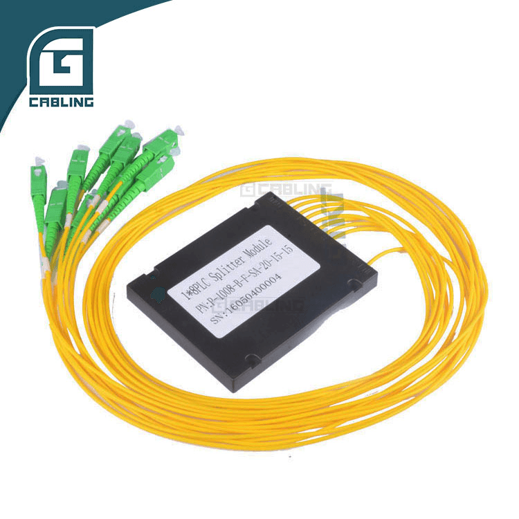 Gcabling 1×8 bare plc splitter what is plc splitter - Gcabling